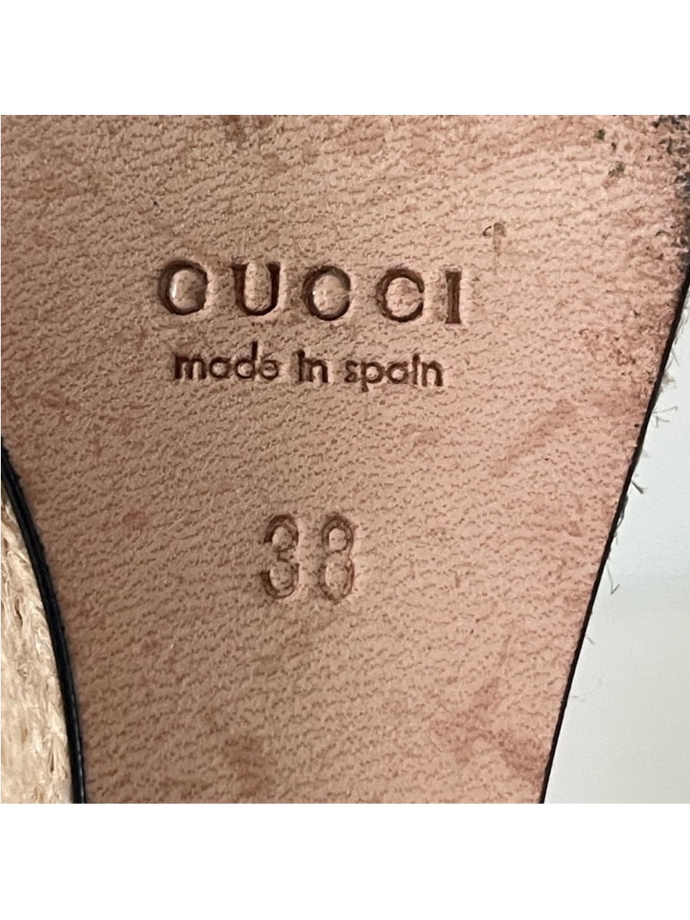 AUTHENTIC GUCCI RESORT COLLECTION WEDGES - Picture 10 of 10